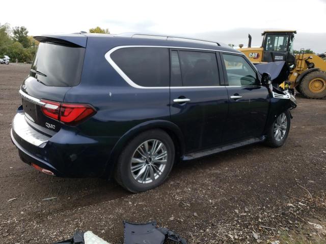 JN8AZ2AE3M9270281 - 2021 INFINITI QX80 LUXE BLUE photo 3