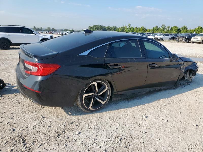 1HGCV1F39KA171737 - 2019 HONDA ACCORD SPORT Чорний фото 3