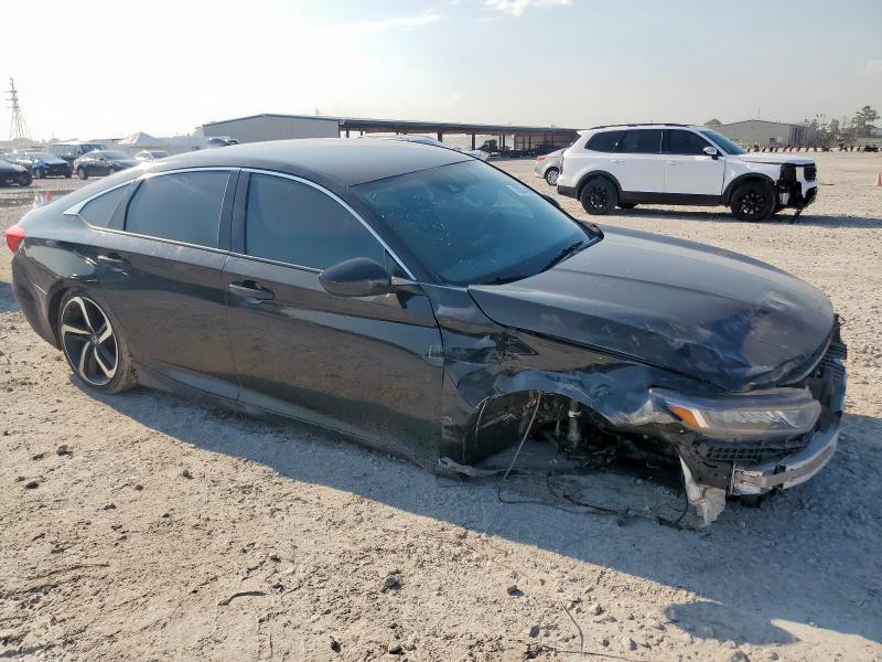 1HGCV1F39KA171737 - 2019 HONDA ACCORD SPORT Чорний фото 4