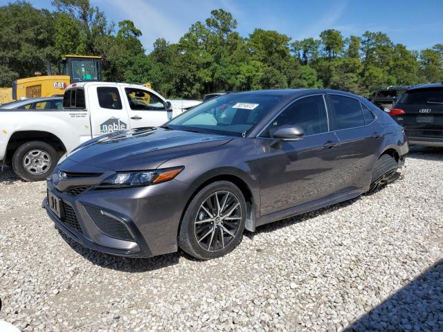 4T1G31AK7RU622074 - 2024 TOYOTA CAMRY SE NIGHT SHADE CHARCOAL photo 1