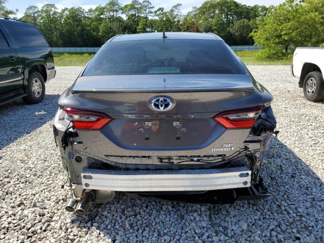 4T1G31AK7RU622074 - 2024 TOYOTA CAMRY SE NIGHT SHADE CHARCOAL photo 6