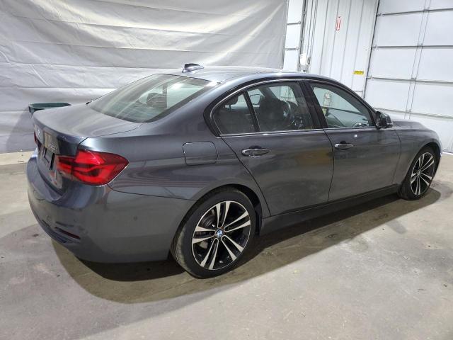 WBA8D9G58JNU67388 - 2018 BMW 330 XI GRAY photo 3