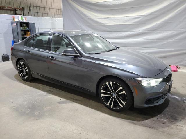 WBA8D9G58JNU67388 - 2018 BMW 330 XI GRAY photo 4