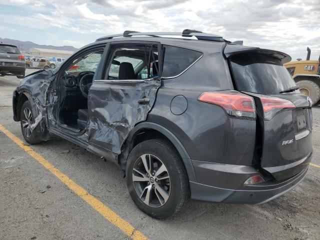 2T3WFREVXHW375676 - 2017 TOYOTA RAV4 XLE GRAY photo 2