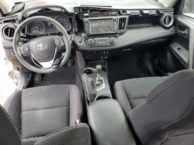 2T3WFREVXHW375676 - 2017 TOYOTA RAV4 XLE GRAY photo 8