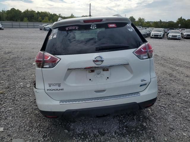 5N1AT2MTXEC779579 - 2014 NISSAN ROGUE S WHITE photo 6