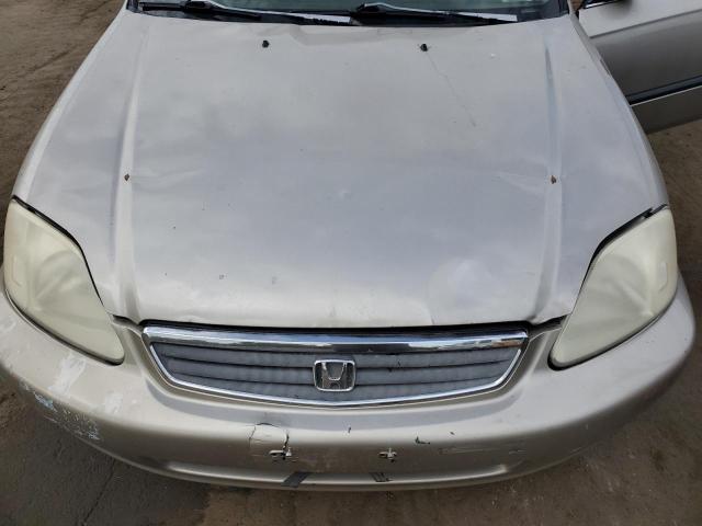 1HGEJ6670YL042769 - 2000 HONDA CIVIC LX TAN photo 11