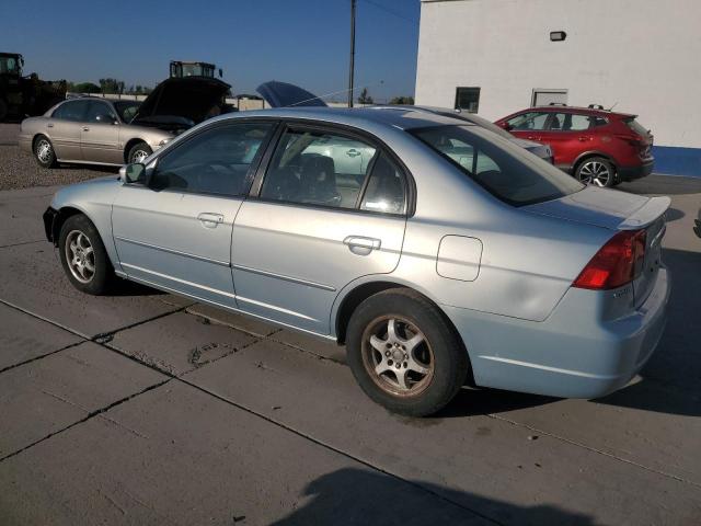 JHMES956X3S026355 - 2003 HONDA CIVIC HYBRID BLUE photo 2