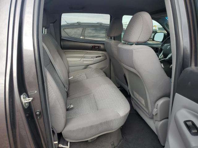 3TMLU4EN8CM100894 - 2012 TOYOTA TACOMA DOUBLE CAB GRAY photo 10