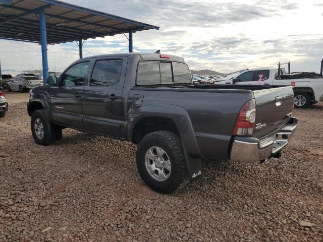 3TMLU4EN8CM100894 - 2012 TOYOTA TACOMA DOUBLE CAB GRAY photo 2