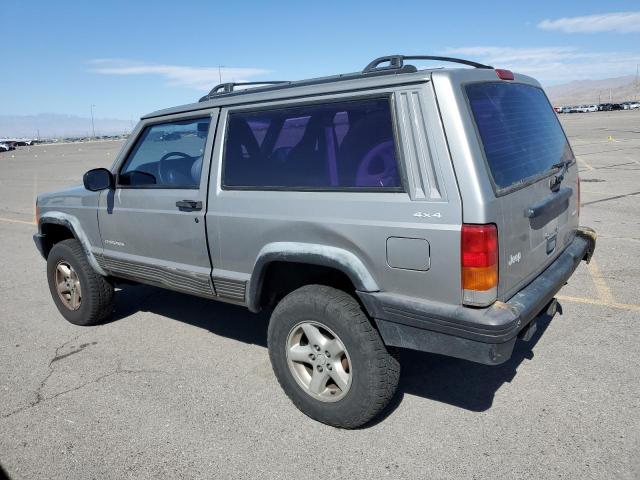 1J4FF27SXYL140055 - 2000 JEEP CHEROKEE SE GRAY photo 2