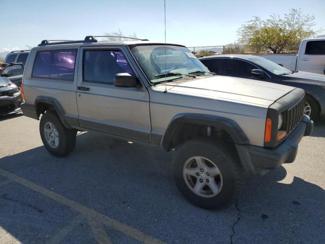 1J4FF27SXYL140055 - 2000 JEEP CHEROKEE SE GRAY photo 4