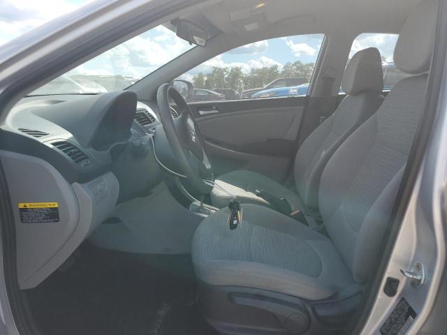KMHCT4AE5GU149993 - 2016 HYUNDAI ACCENT SE SILVER photo 7
