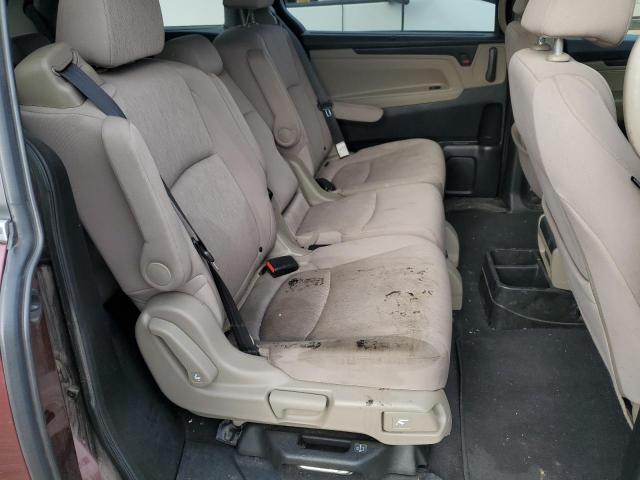 5FNRL6H50JB040793 - 2018 HONDA ODYSSEY EX BURGUNDY photo 11