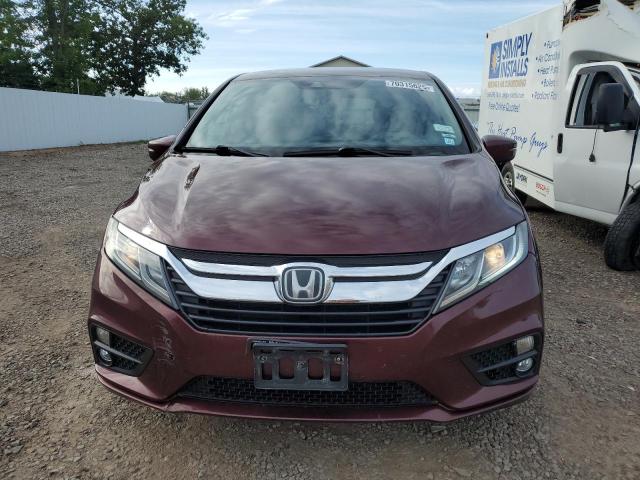 5FNRL6H50JB040793 - 2018 HONDA ODYSSEY EX BURGUNDY photo 5