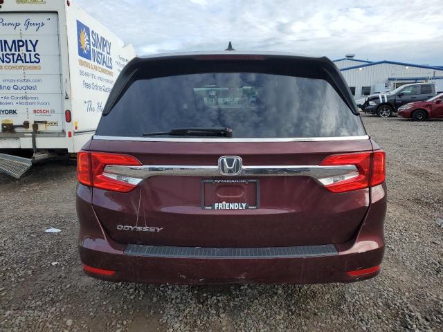 5FNRL6H50JB040793 - 2018 HONDA ODYSSEY EX BURGUNDY photo 6