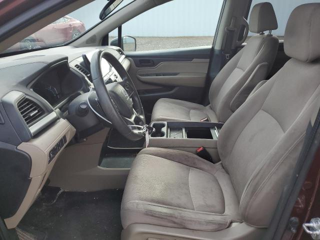 5FNRL6H50JB040793 - 2018 HONDA ODYSSEY EX BURGUNDY photo 7