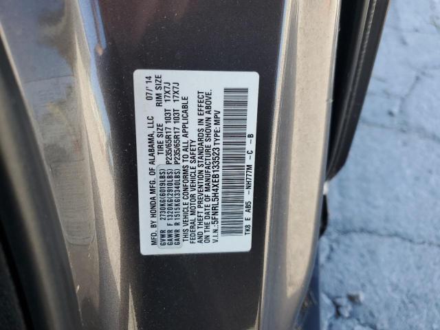 5FNRL5H4XEB133523 - 2014 HONDA ODYSSEY EX Boz foto 13