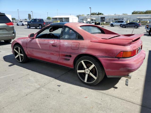 JT2SW21N4M0013295 - 1991 TOYOTA MR2 SPORT ROOF RED photo 2