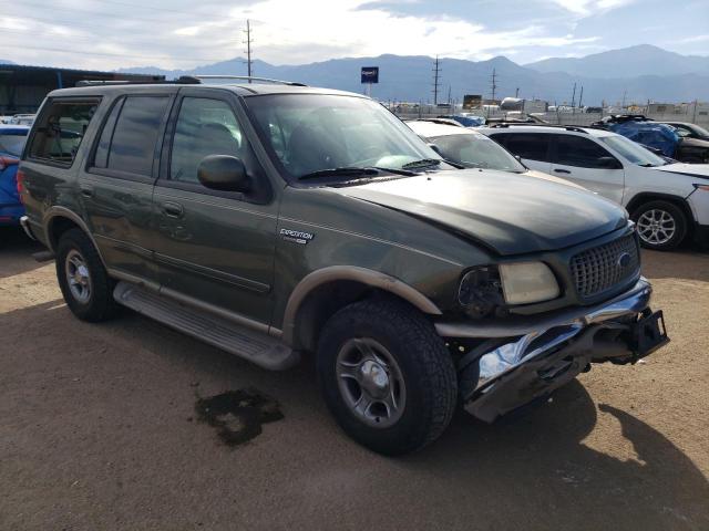 1FMPU18L1YLC45922 - 2000 FORD EXPEDITION EDDIE BAUER GREEN photo 4