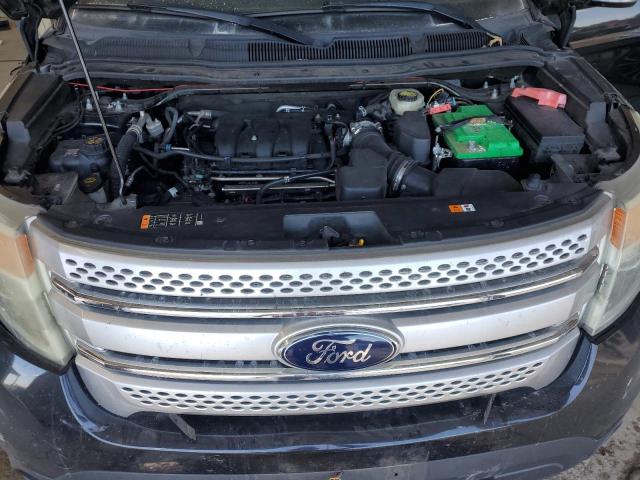 1FM5K7D81FGA63175 - 2015 FORD EXPLORER XLT Siyah fotoğraf 12