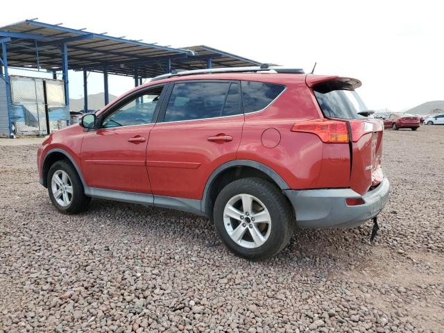2T3RFREV2DW111049 - 2013 TOYOTA RAV4 XLE RED photo 2
