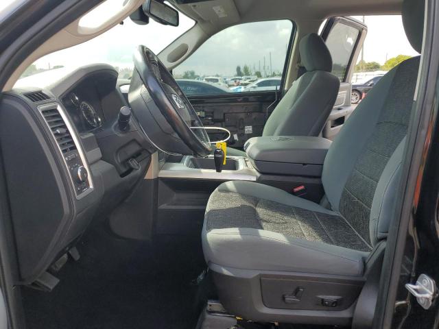 1C6RR6LTXKS573363 - 2019 RAM 1500 CLASS SLT Noir photo 7