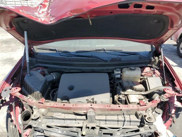 1GNERHKW4JJ195129 - 2018 CHEVROLET TRAVERSE LT MAROON photo 12