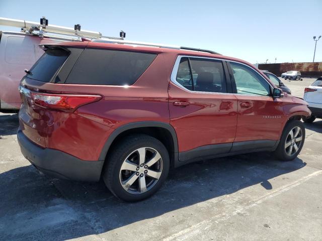 1GNERHKW4JJ195129 - 2018 CHEVROLET TRAVERSE LT MAROON photo 3