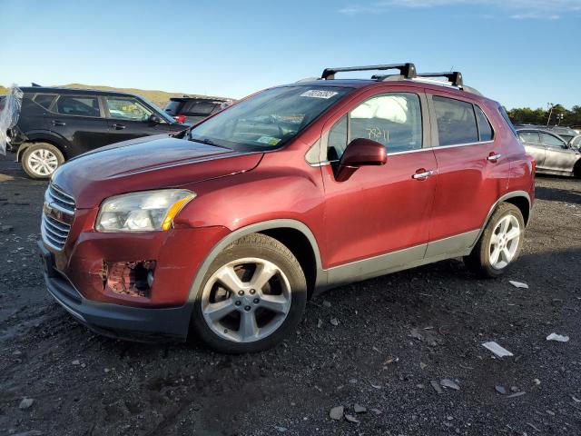 3GNCJMSB0GL267885 - 2016 CHEVROLET TRAX LTZ MAROON photo 1