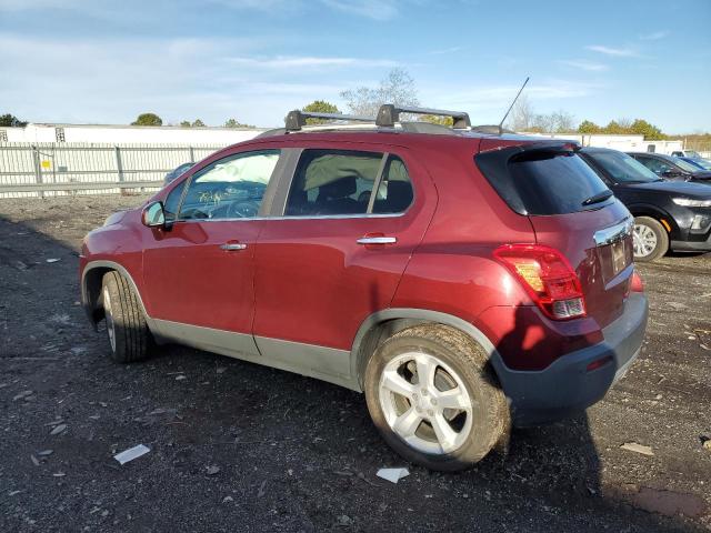 3GNCJMSB0GL267885 - 2016 CHEVROLET TRAX LTZ MAROON photo 2