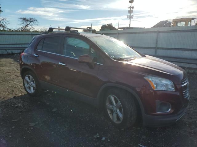 3GNCJMSB0GL267885 - 2016 CHEVROLET TRAX LTZ MAROON photo 4