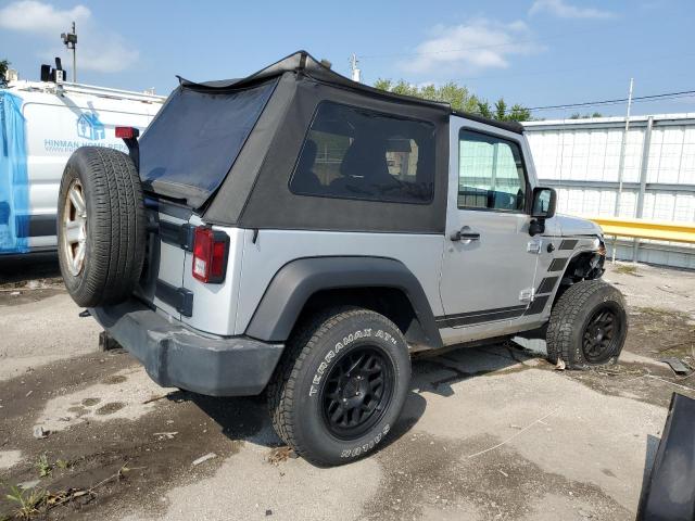 1J4AA2D13BL501959 - 2011 JEEP WRANGLER SPORT SILVER photo 3