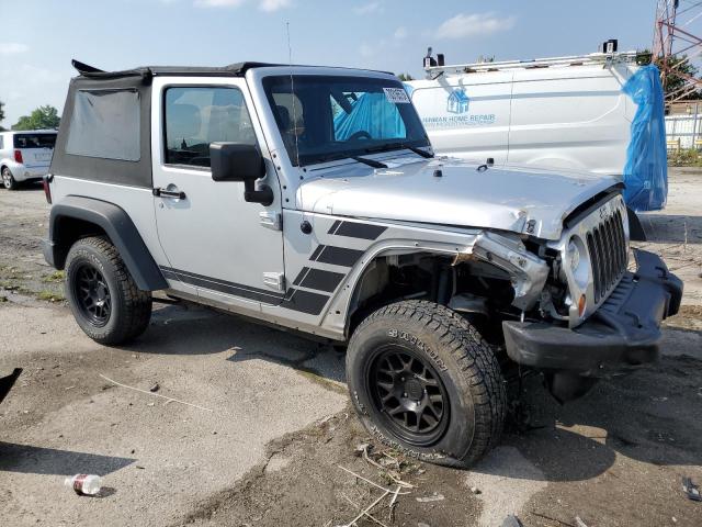 1J4AA2D13BL501959 - 2011 JEEP WRANGLER SPORT SILVER photo 4