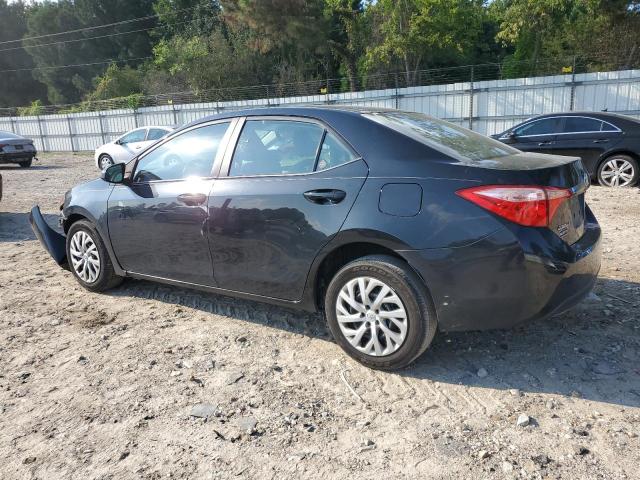 2T1BURHE7JC062889 - 2018 TOYOTA COROLLA L BLACK photo 2