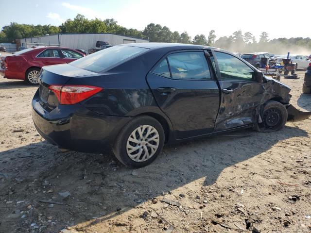 2T1BURHE7JC062889 - 2018 TOYOTA COROLLA L BLACK photo 3