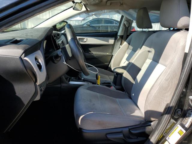 2T1BURHE7JC062889 - 2018 TOYOTA COROLLA L BLACK photo 7