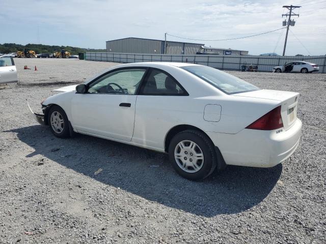 1HGEM225X1L052137 - 2001 HONDA CIVIC LX თეთრი ფოტო 2