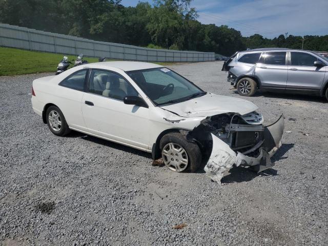 1HGEM225X1L052137 - 2001 HONDA CIVIC LX თეთრი ფოტო 4