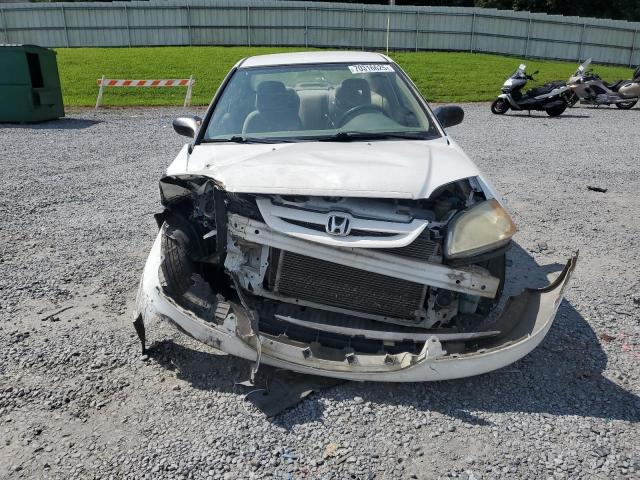 1HGEM225X1L052137 - 2001 HONDA CIVIC LX თეთრი ფოტო 5