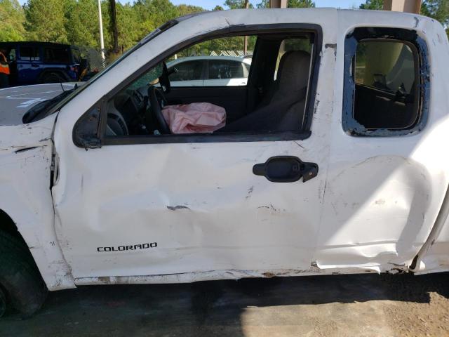 1GCCS196458158130 - 2005 CHEVROLET COLORADO WHITE photo 7