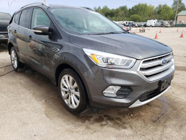 1FMCU0JD9HUD16760 - 2017 FORD ESCAPE TITANIUM GRAY photo 4