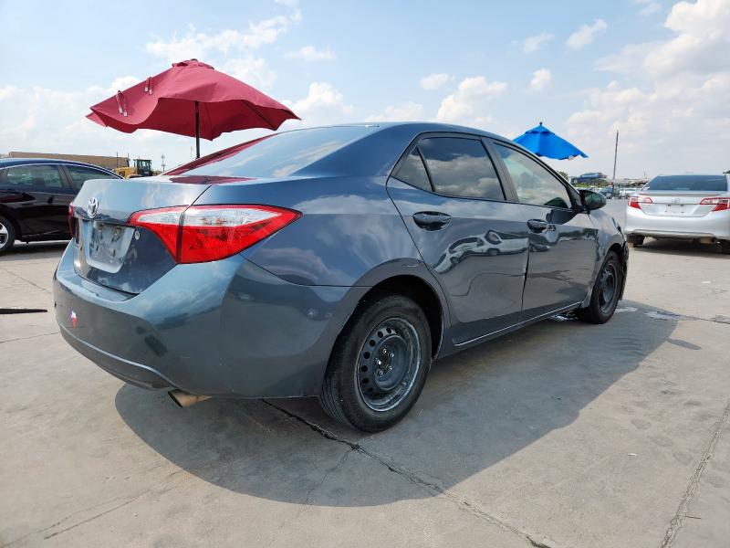 5YFBURHE5GP473202 - 2016 TOYOTA COROLLA L Grau Foto 3