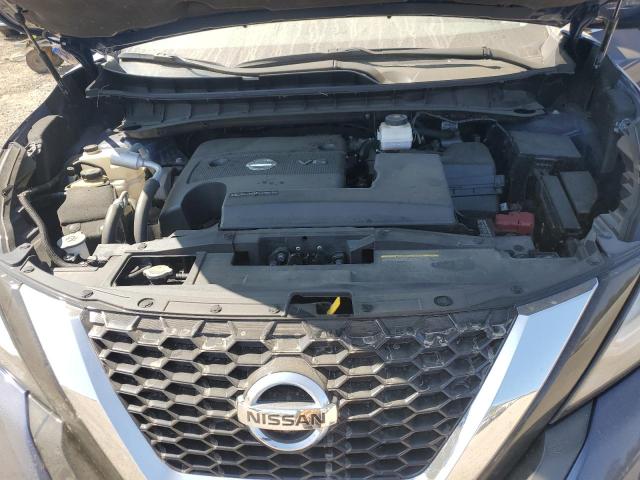 5N1AZ2MS0KN152427 - 2019 NISSAN MURANO S BLUE photo 11