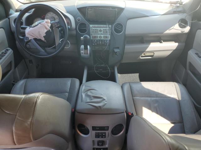 5FNYF3H64AB007855 - 2010 HONDA PILOT EXL SILVER photo 8