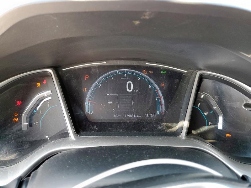 JHMFC1F39KX014190 - 2019 HONDA CIVIC EX SILVER photo 9