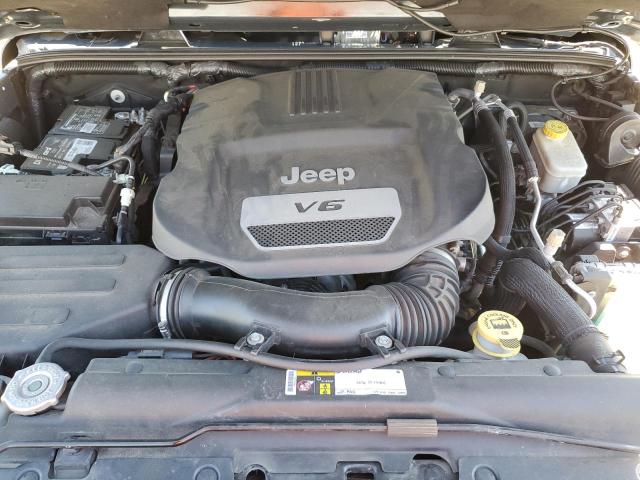 1C4HJWEG8GL284415 - 2016 JEEP WRANGLER U SAHARA GRAY photo 11