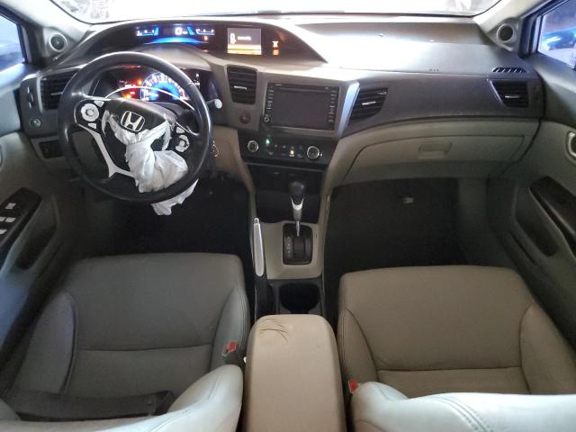 19XFB2F90CE307394 - 2012 HONDA CIVIC EXL ვერცხლისფერი ფოტო 8