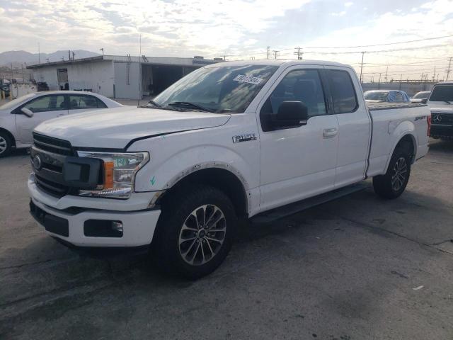 1FTEX1CP3JKF79331 - 2018 FORD F150 SUPER CAB WHITE photo 1