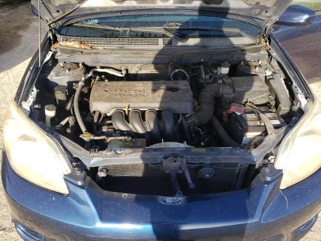 2T1KR32E25C457592 - 2005 TOYOTA COROLLA MA XR BLUE photo 11